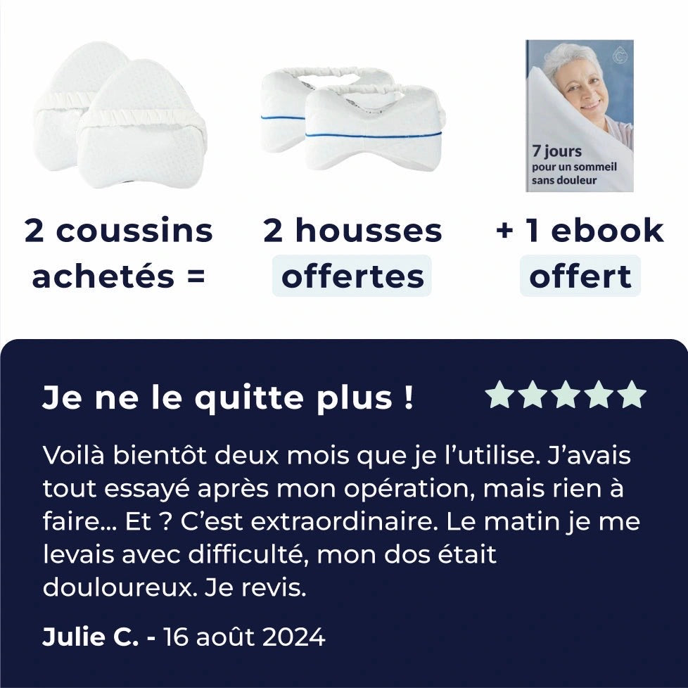 Coussin Orthopédique Genoux